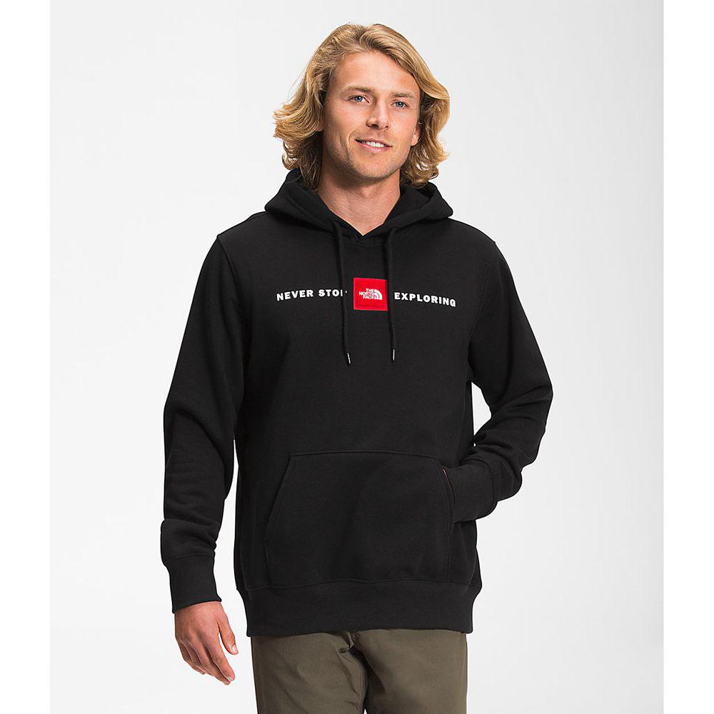 The North Face Red’S Pullover Ανδρικα Φούτερ Hoodie - Μαυρα (TPDZ90832)